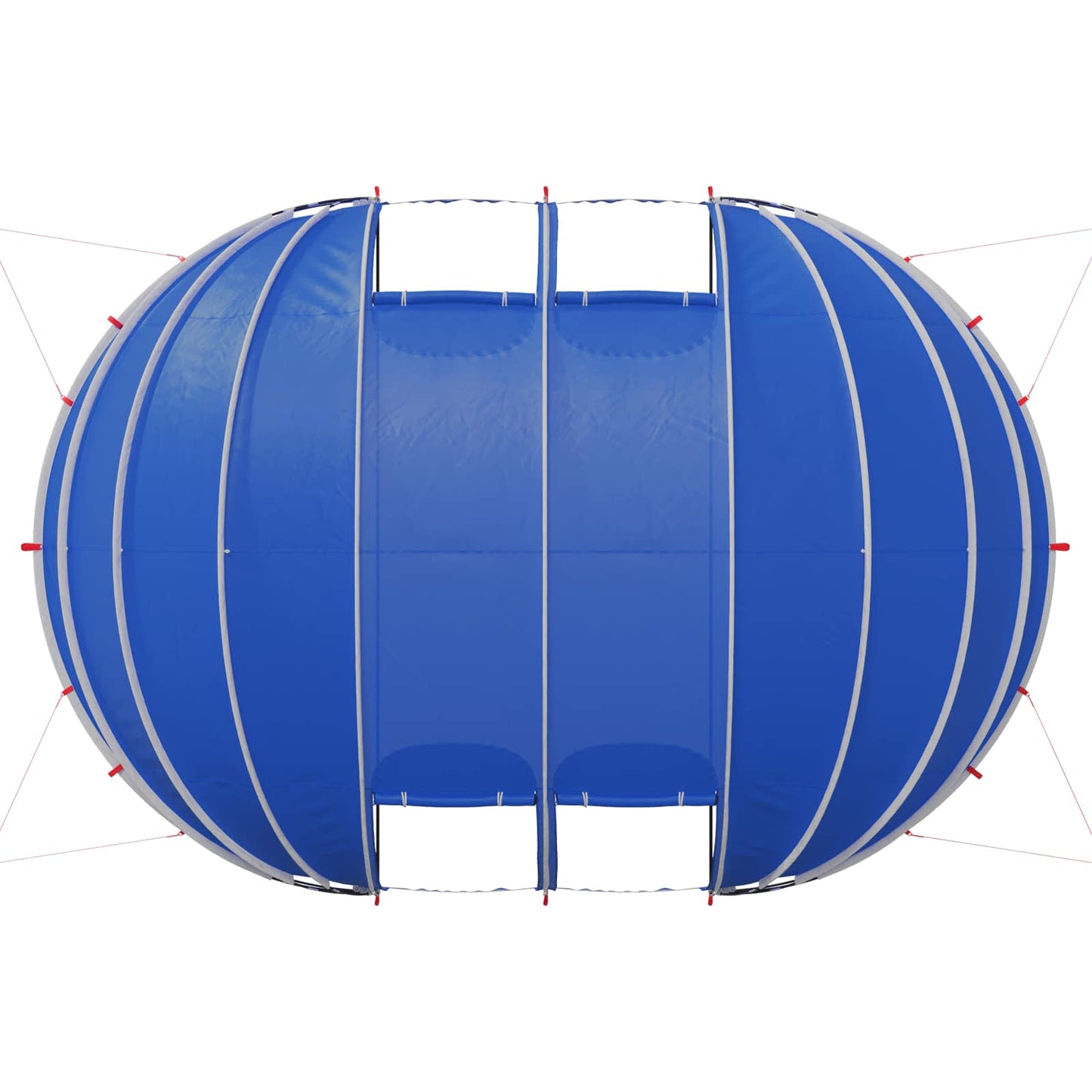 vidaXL Pool Tent Dome Green 538 x 440 x 204 cm