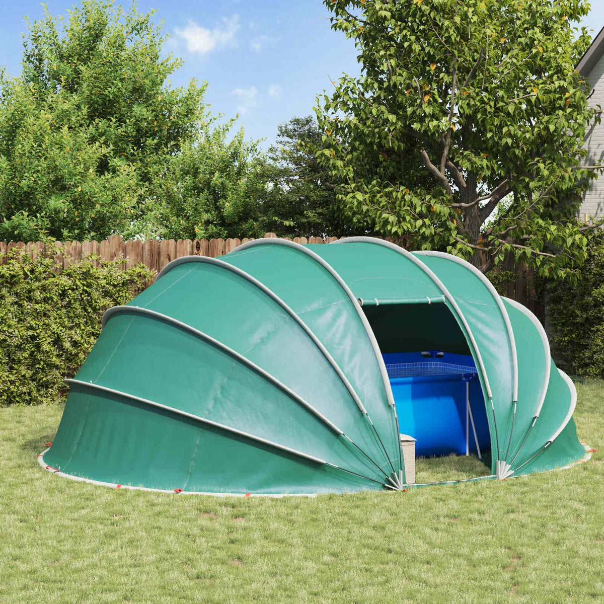 vidaXL Pool Tent Dome 538 x 440 x 204 cm