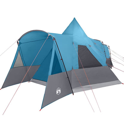 vidaXL Teepee Tent 8-Person with Roof Blue 720 x 465 x 295 cm