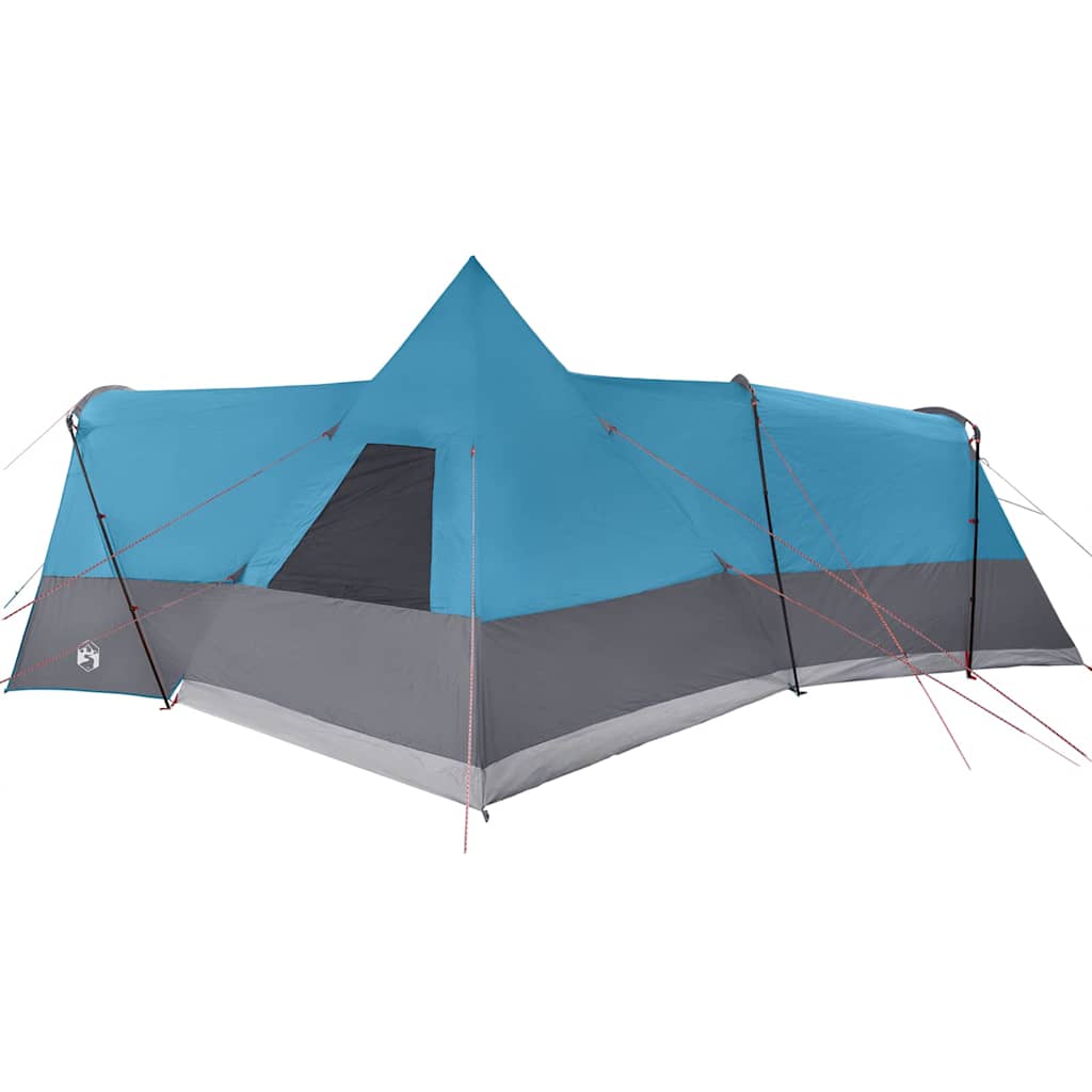 vidaXL Teepee Tent 8-Person with Roof Blue 720 x 465 x 295 cm