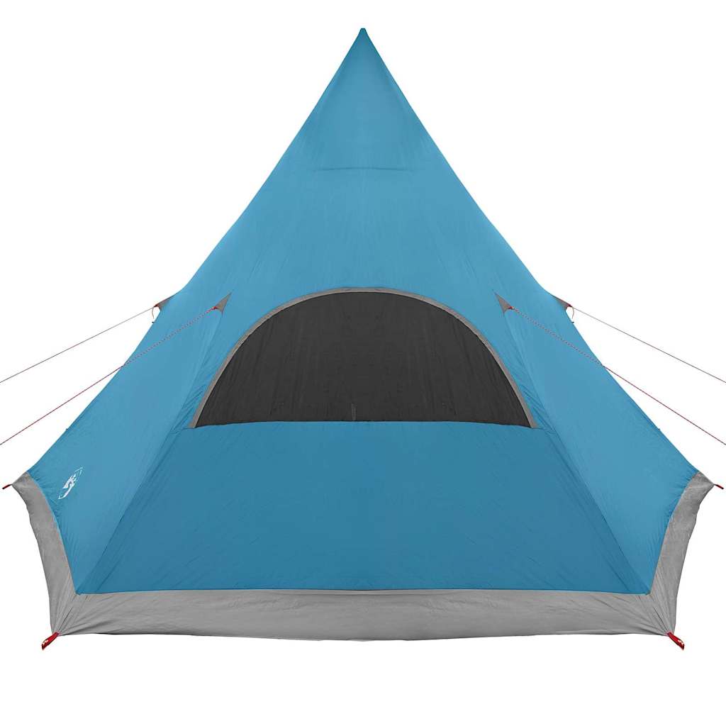 vidaXL Teepee Tent 5-Person with Roof Blue 545 x 450 x 295 cm