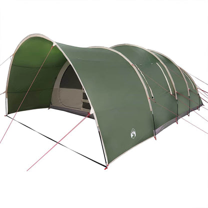 vidaXL Tunnel Tent 8-Person with Roof Green 710 x 460 x 245 cm