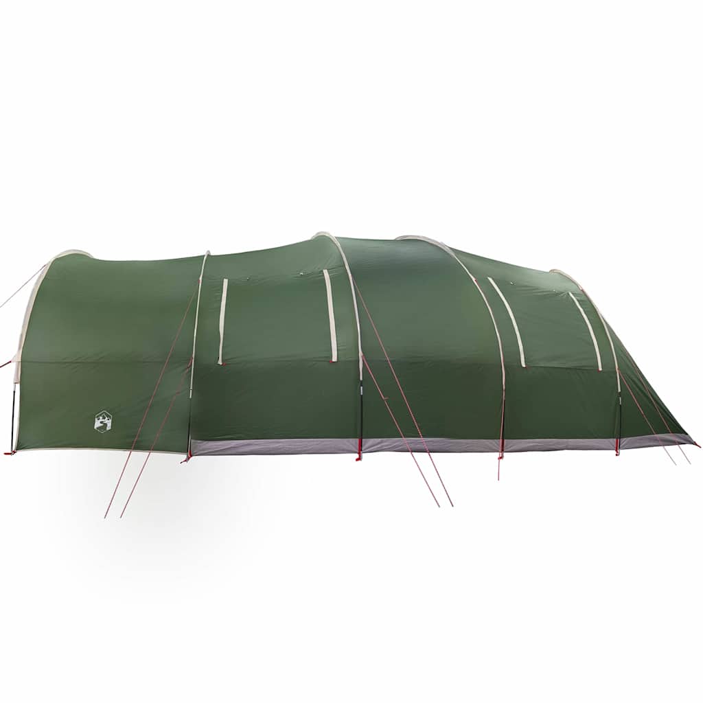 vidaXL Tunnel Tent 8-Person with Roof Green 710 x 460 x 245 cm