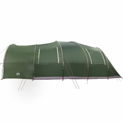 vidaXL Tunnel Tent 8-Person with Roof Green 710 x 460 x 245 cm