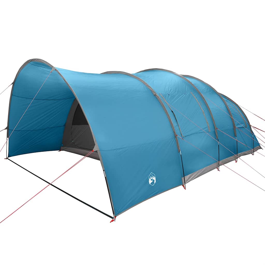 vidaXL Tunnel Tent 8-Person with Roof Blue 710 x 460 x 245 cm