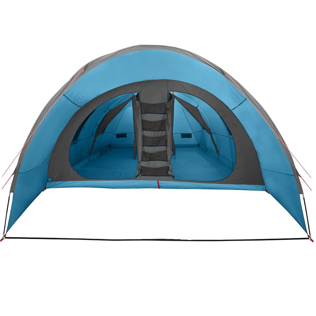 vidaXL Tunnel Tent 8-Person with Roof Blue 710 x 460 x 245 cm