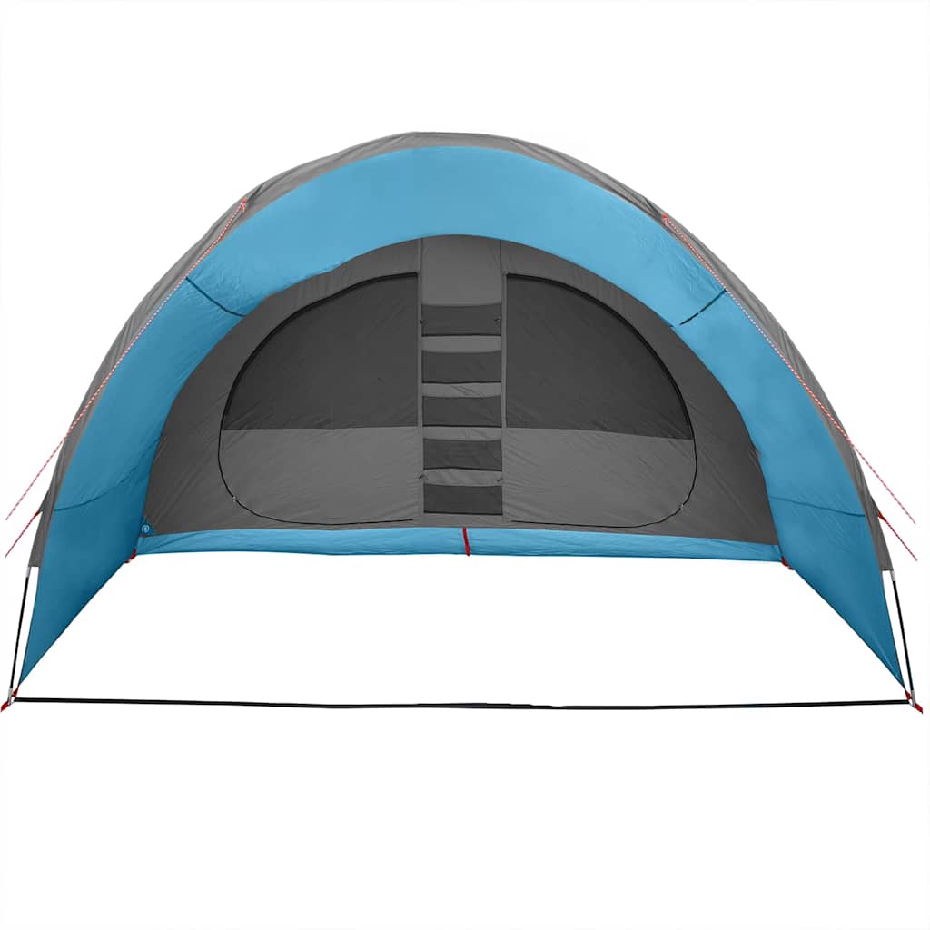 vidaXL Tunnel Tent 8-Person with Roof Blue 710 x 460 x 245 cm