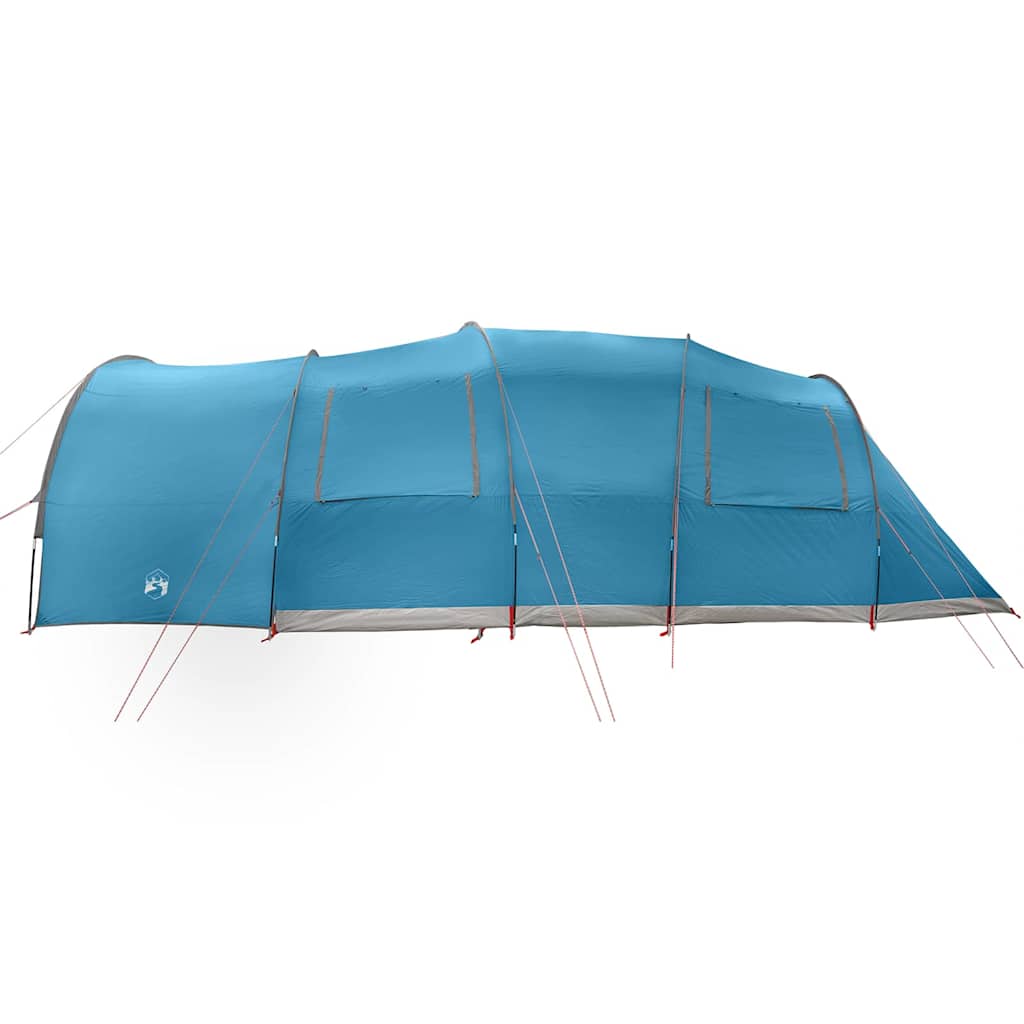 vidaXL Tunnel Tent 8-Person with Roof Blue 710 x 460 x 245 cm