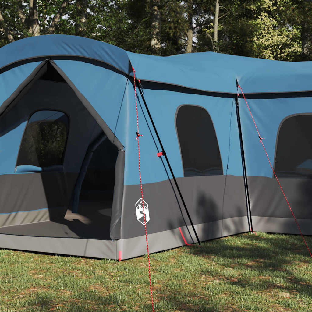 vidaXL Tent 16-Person with Roof with Storage Blue 680 x 510 x 210 cm