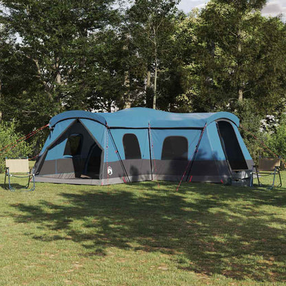 vidaXL Tent 16-Person with Roof with Storage Blue 680 x 510 x 210 cm