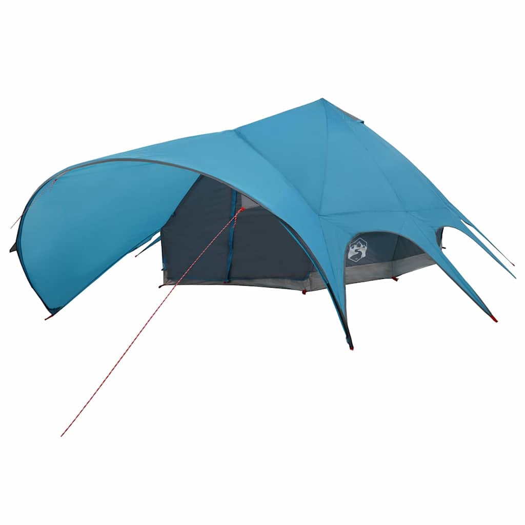 vidaXL Teepee Tent 9-Person with Roof Blue and Grey 502 x 502 x 297 cm