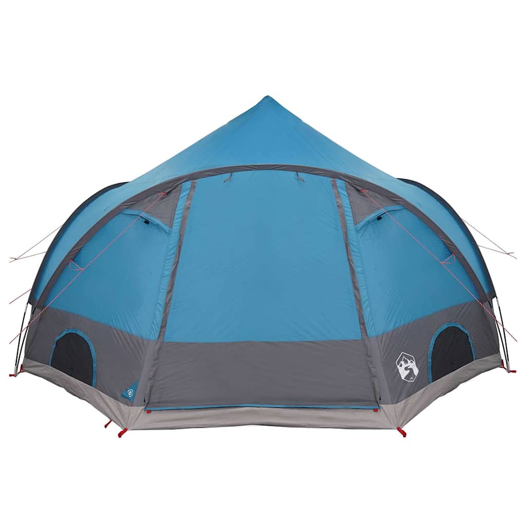 vidaXL Dome Tent 4-Person with Roof Blue 505 x 450 x 248 cm