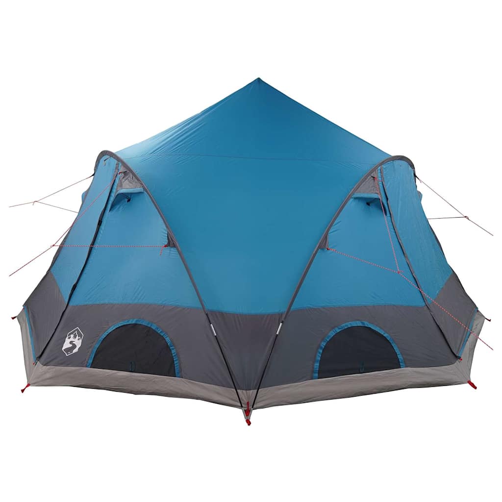 vidaXL Dome Tent 4-Person with Roof Blue 505 x 450 x 248 cm