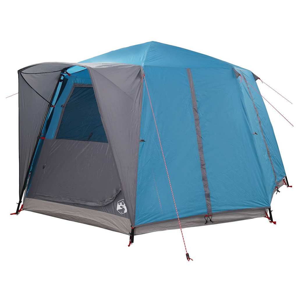 vidaXL Cabin Tent 6-Person with Roof Blue 425 x 396 x 222 cm