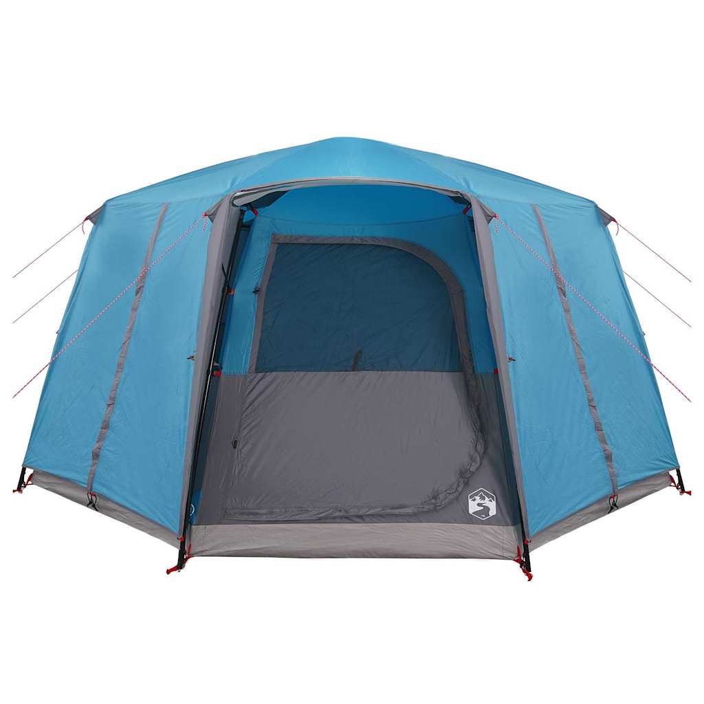 vidaXL Cabin Tent 6-Person with Roof Blue 425 x 396 x 222 cm