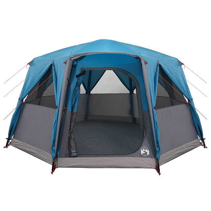 vidaXL Cabin Tent 6-Person with Roof Blue 425 x 396 x 222 cm