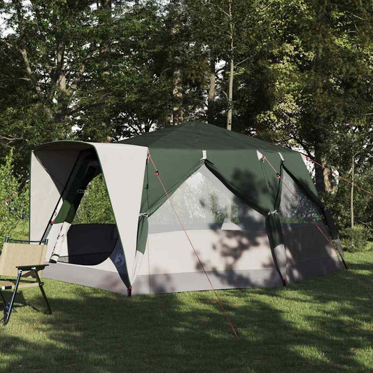 vidaXL Cabin Tent 7-Person 7-Person Green