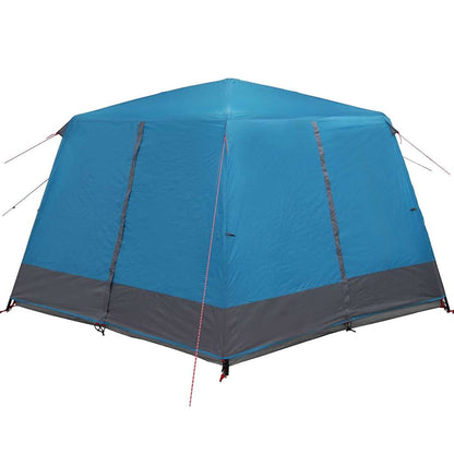 vidaXL Cabin Tent 7-Person with Roof Blue 400 x 350 x 212 cm