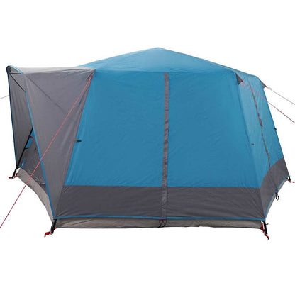 vidaXL Cabin Tent 7-Person with Roof Blue 400 x 350 x 212 cm