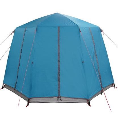 vidaXL Cabin Tent 3-Person with Roof Blue and Grey 320 x 320 x 203 cm