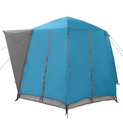 vidaXL Cabin Tent 3-Person with Roof Blue and Grey 320 x 320 x 203 cm