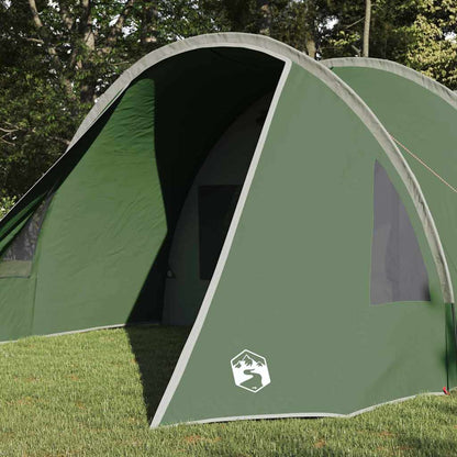 vidaXL Tunnel Tent 4-Person Green and White 778 x 356 x 210 cm