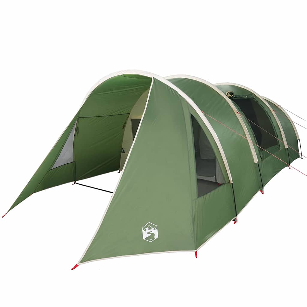 vidaXL Tunnel Tent 4-Person Green and White 778 x 356 x 210 cm