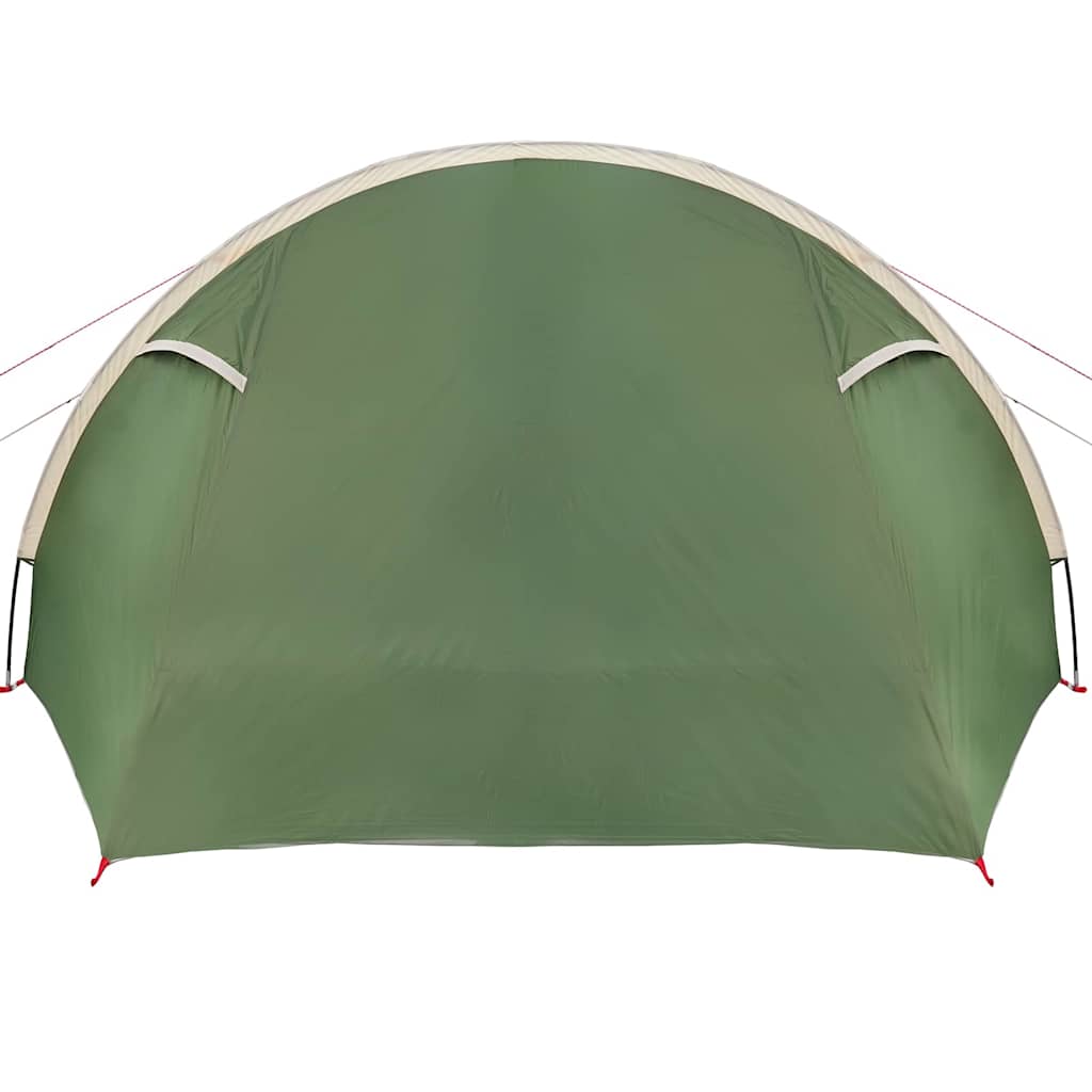 vidaXL Tunnel Tent 4-Person Green and White 778 x 356 x 210 cm