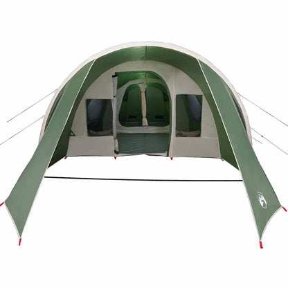 vidaXL Tunnel Tent 4-Person Green and White 778 x 356 x 210 cm
