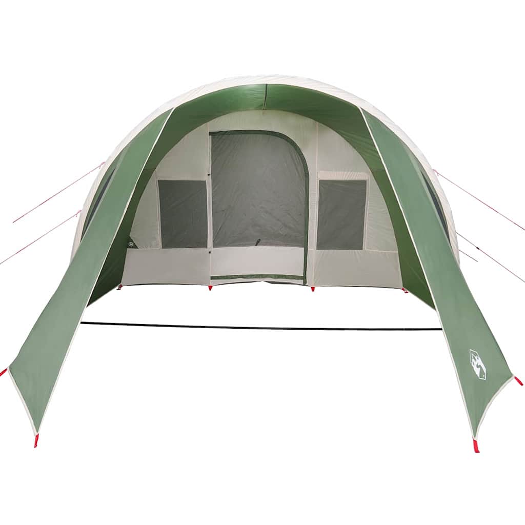 vidaXL Tunnel Tent 4-Person Green and White 778 x 356 x 210 cm