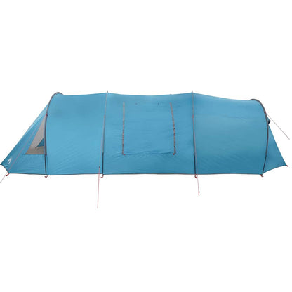 vidaXL Tunnel Tent 4-Person with Roof Blue and Grey 778 x 356 x 210 cm