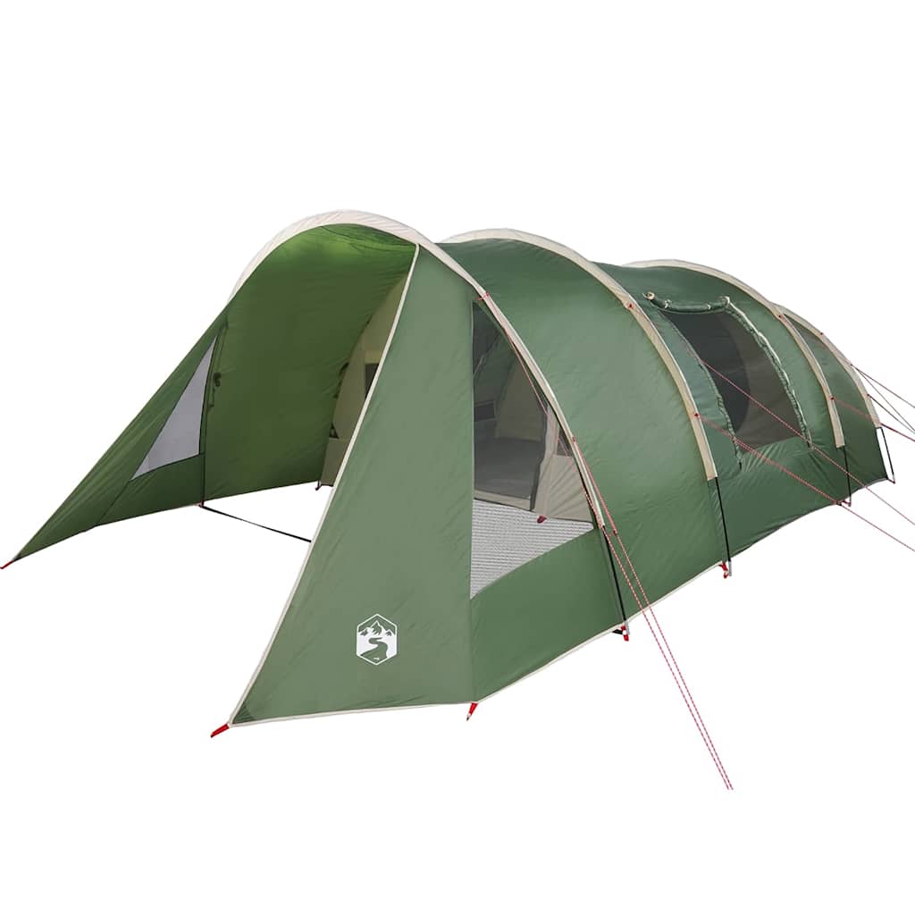 vidaXL Tunnel Tent 5-Person Green and White 805 x 405 x 211 cm