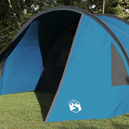 vidaXL Tunnel Tent 5-Person with Roof Blue and Grey 805 x 405 x 211 cm