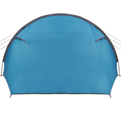 vidaXL Tunnel Tent 5-Person with Roof Blue and Grey 805 x 405 x 211 cm