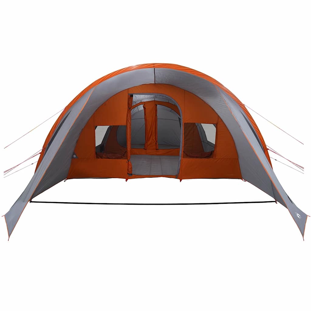 vidaXL Tunnel Tent 5-Person Grey and Orange 805 x 405 x 211 cm