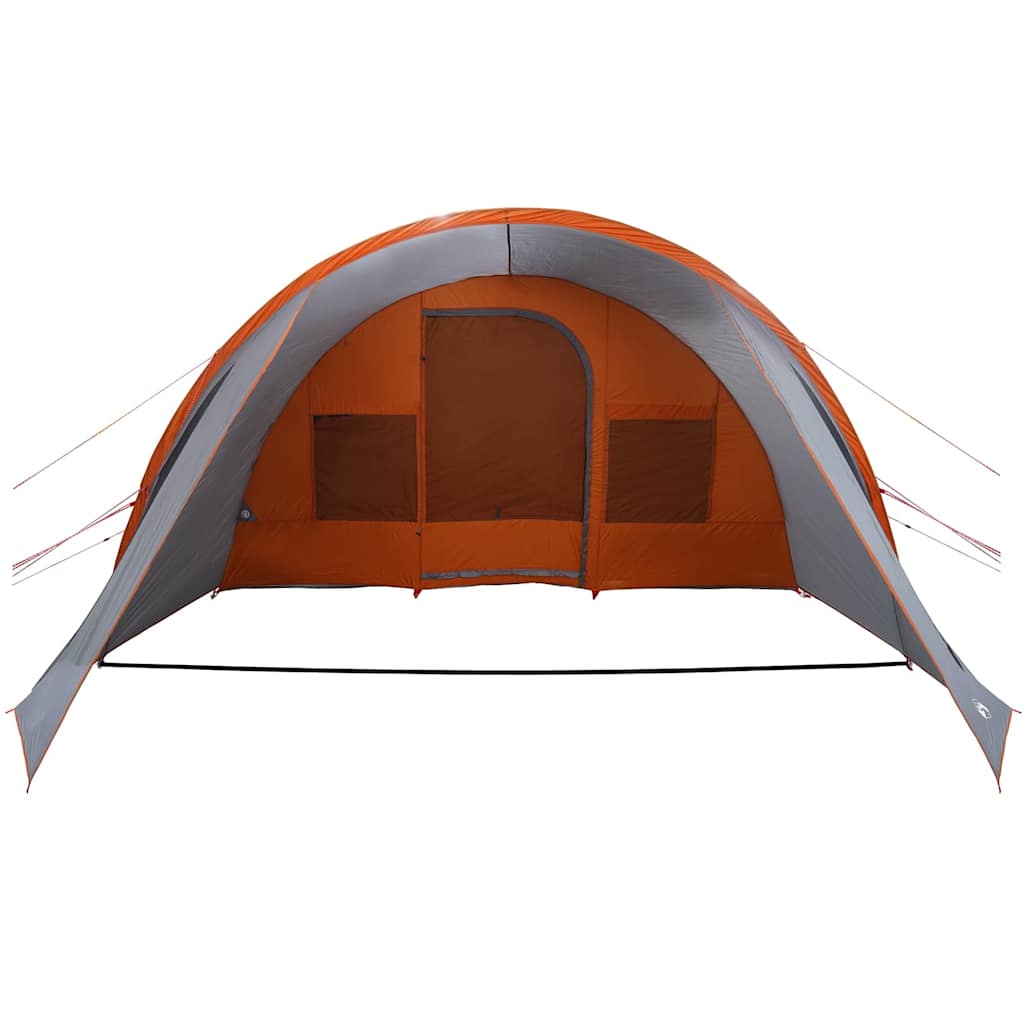 vidaXL Tunnel Tent 5-Person Grey and Orange 805 x 405 x 211 cm