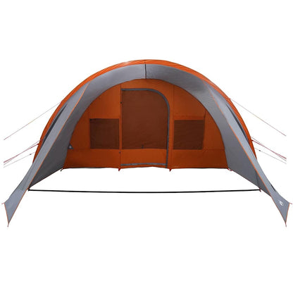 vidaXL Tunnel Tent 5-Person Grey and Orange 805 x 405 x 211 cm