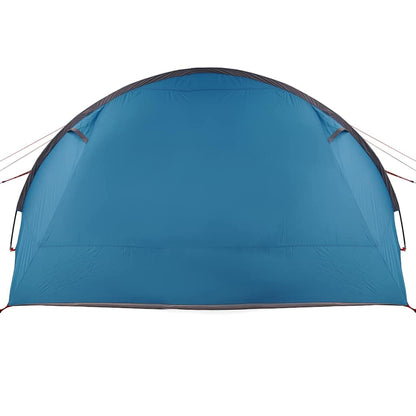 vidaXL Tunnel Tent 6-Person with Roof Blue and Grey 890 x 470 x 220 cm