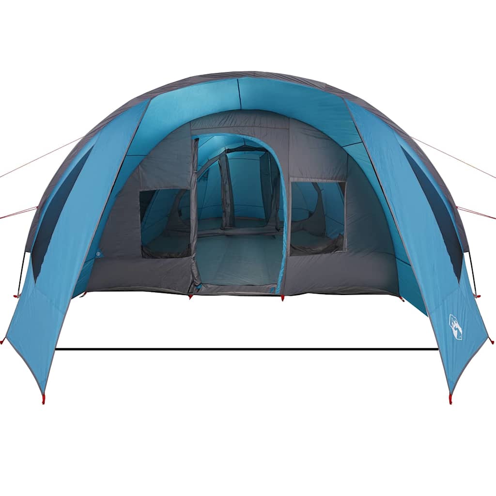 vidaXL Tunnel Tent 6-Person with Roof Blue and Grey 890 x 470 x 220 cm