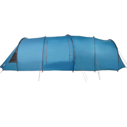 vidaXL Tunnel Tent 6-Person with Roof Blue and Grey 890 x 470 x 220 cm