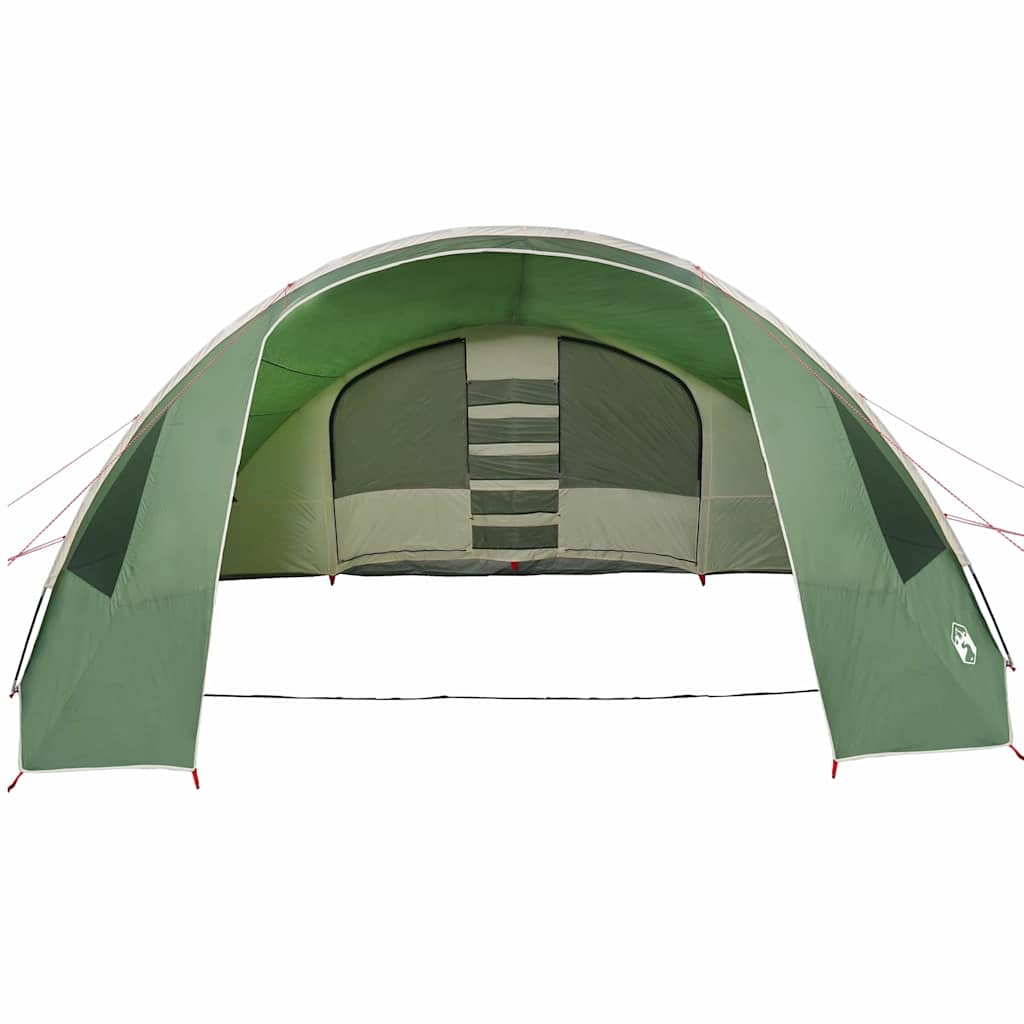 vidaXL Tunnel Tent 6-Person Green and White 700 x 590 x 215 cm