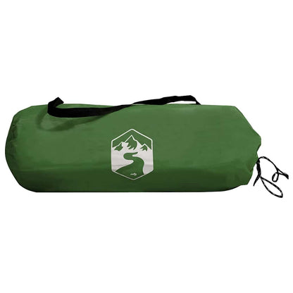 vidaXL Tunnel Tent 3-Person Green and White 328 x 228 x 115 cm