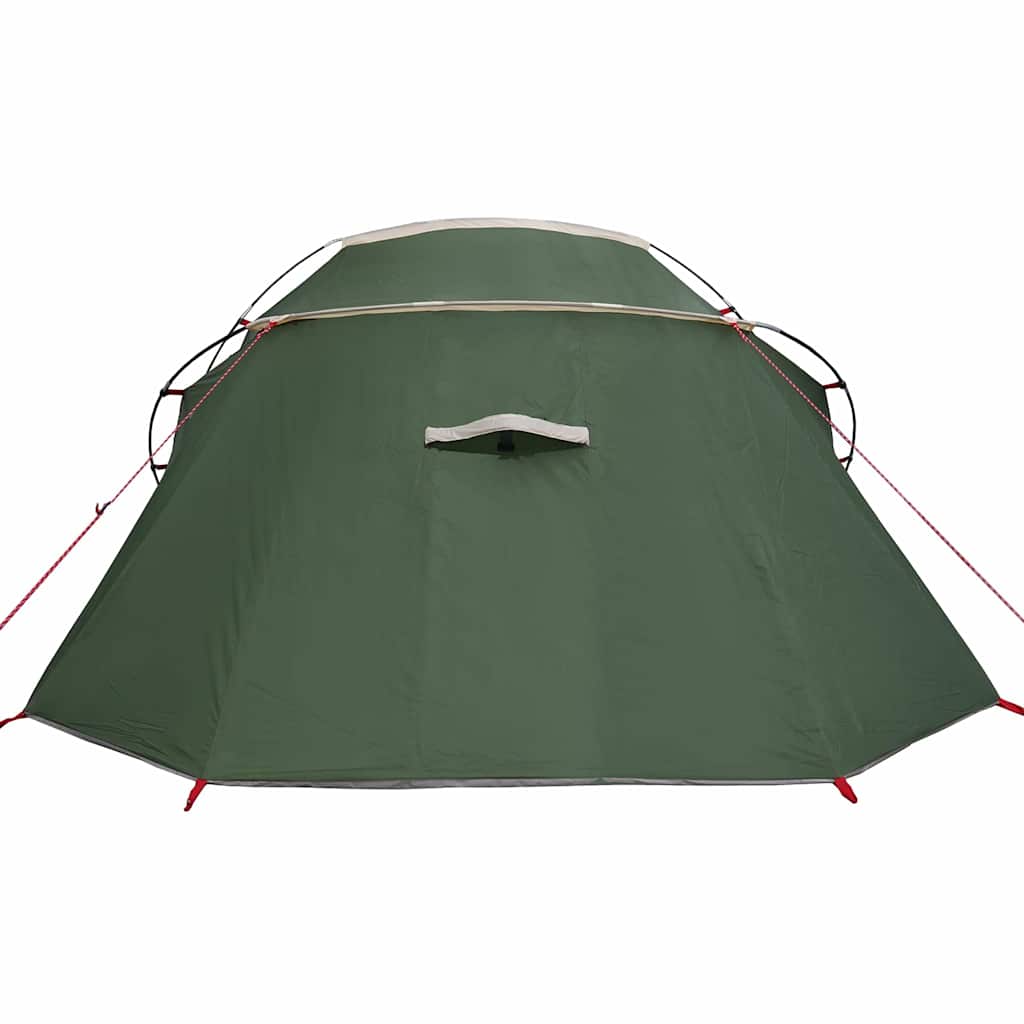 vidaXL Tunnel Tent 3-Person Green and White 328 x 228 x 115 cm