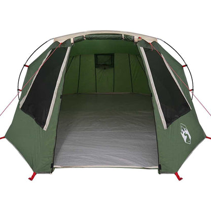 vidaXL Tunnel Tent 3-Person Green and White 328 x 228 x 115 cm