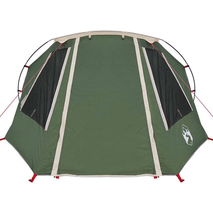 vidaXL Tunnel Tent 3-Person Green and White 328 x 228 x 115 cm