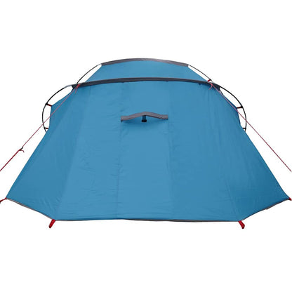 vidaXL Tunnel Tent 3-Person with Roof Blue and Grey 328 x 228 x 115 cm
