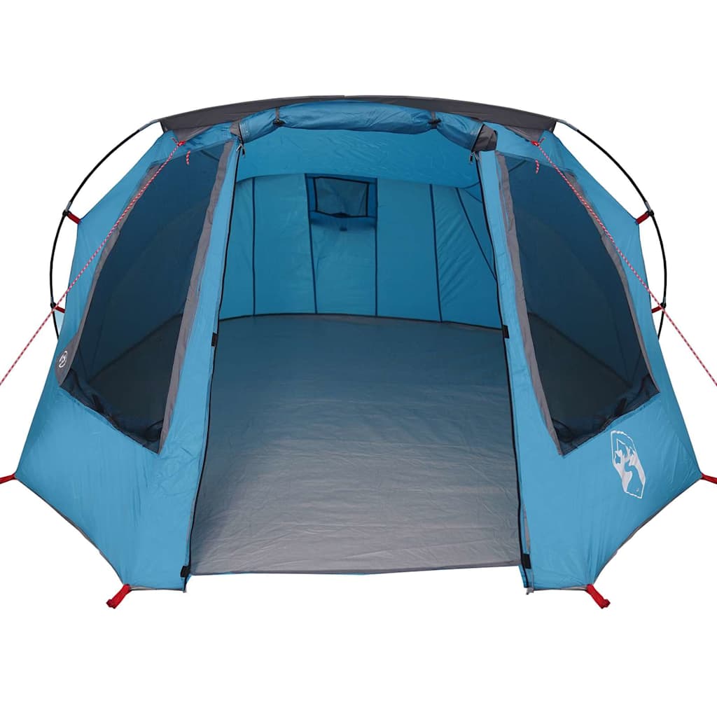 vidaXL Tunnel Tent 3-Person with Roof Blue and Grey 328 x 228 x 115 cm