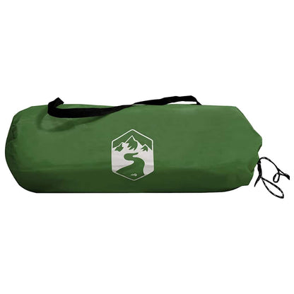 vidaXL Tunnel Tent 4-Person Green and White 318 x 275 x 140 cm