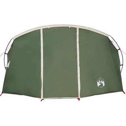 vidaXL Tunnel Tent 4-Person Green and White 318 x 275 x 140 cm