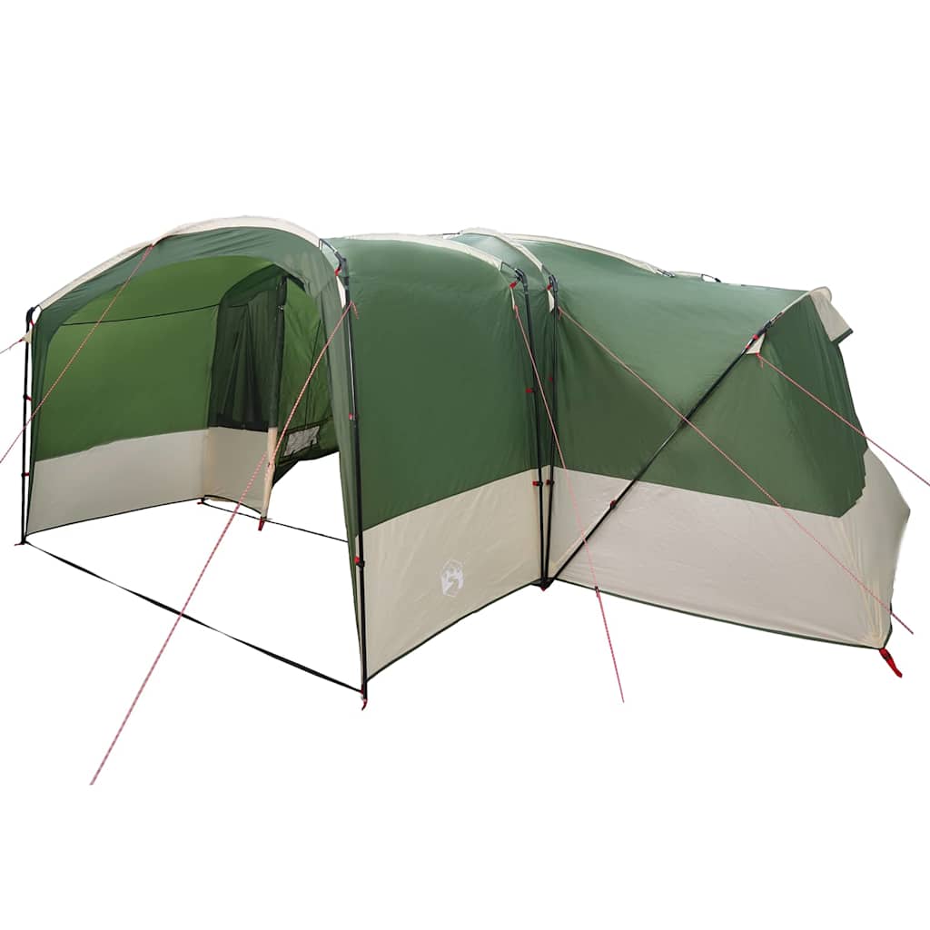 vidaXL Family Tent 12-Person Green and White 760 x 645 x 230 cm